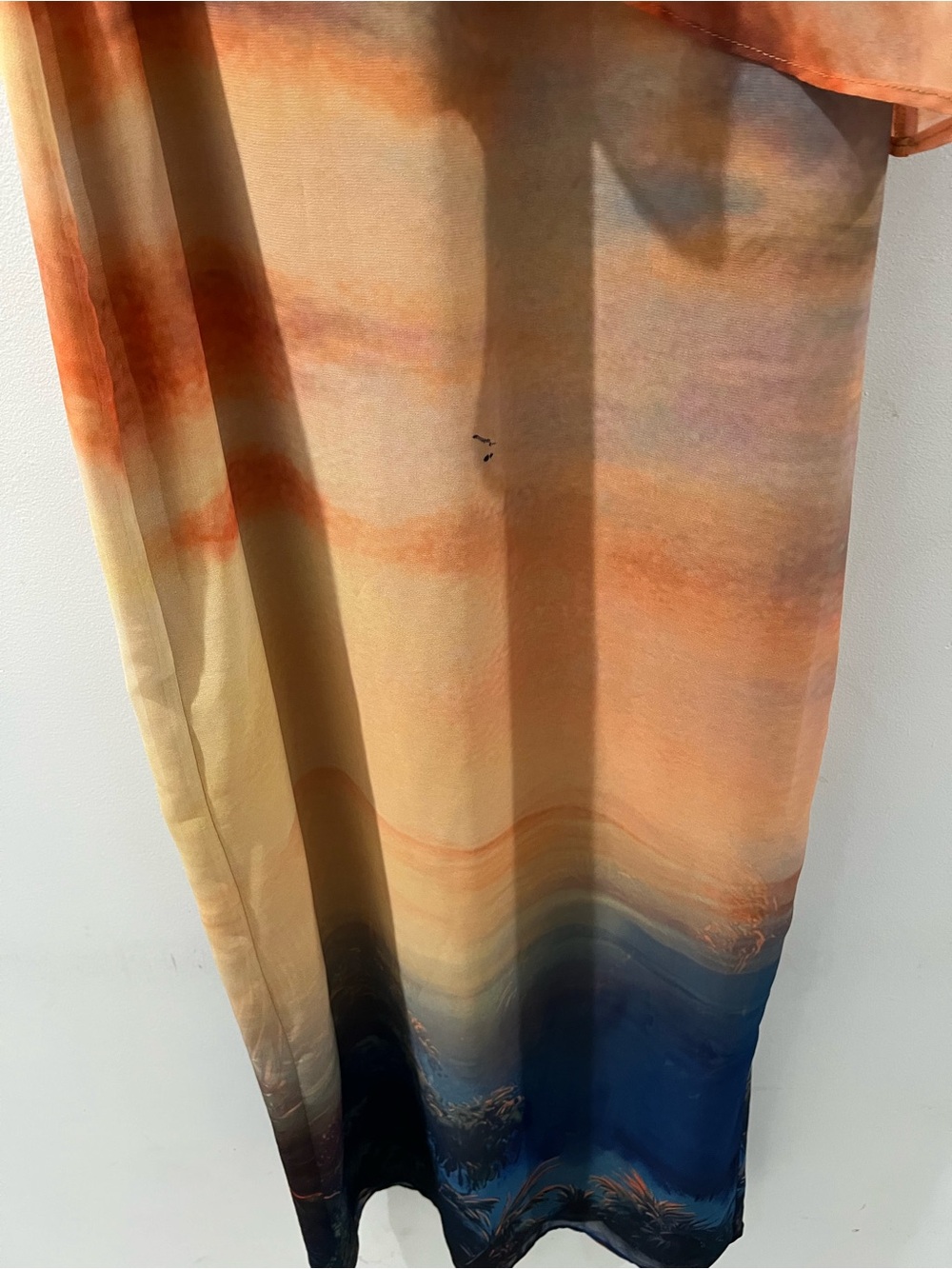 🥭 Mango 🌅 Ombre Maxi Dress in Orange and Blue - Picture 10 of 15